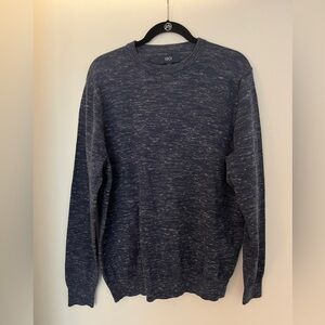 1901 Men's Heathered Navy Crewneck Sweater